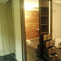 Угловая гардеробная комната